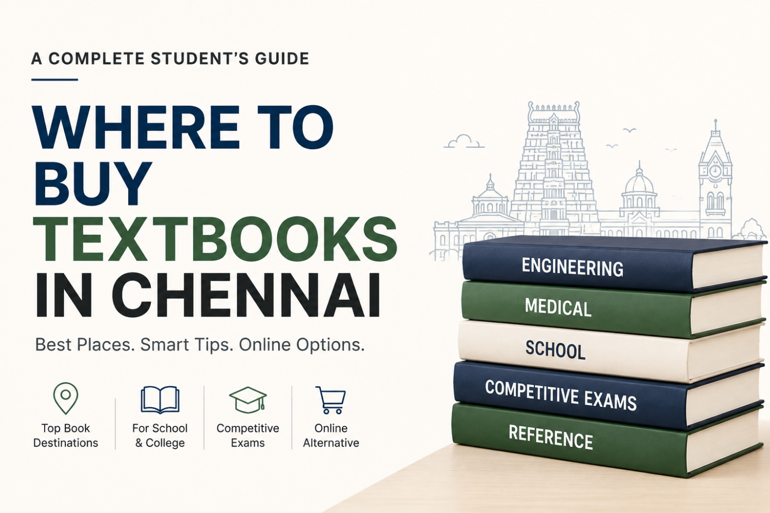 Where to Buy Textbooks in Chennai: A Complete Student's Guide